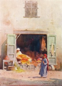Una tienda en El Cairo, c1880, 1904 de Robert George Talbot Kelly