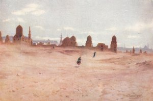 Un día polvoriento en las Tumbas de los Califas, c1880, 1904 de Robert George Talbot Kelly