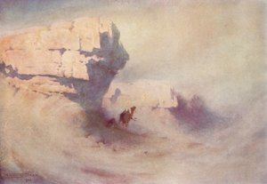 Una tormenta de arena, c1880, 1904