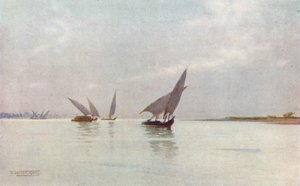Un Día Plateado en el Nilo, c1880, 1904 de Robert George Talbot Kelly