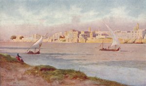Bulak desde Ghezireh, c1880 de Robert George Talbot Kelly