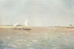 Viento del norte en el Alto Nilo, c1880, 1904 de Robert George Talbot Kelly