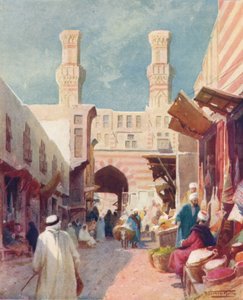 El Bab-Zuweyla, c. 1880, 1904 de Robert George Talbot Kelly