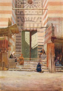 Las Puertas de Bronce de El-Maristán El-Kelaun, c1880, 1904 de Robert George Talbot Kelly