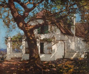 Welgelegen, cerca de Groote Schur, Sudáfrica, 1924 de Robert Gwelo Goodman
