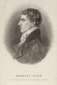 Retrato de Charles Lamb de Robert Hancock