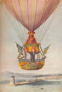 Sadler sobre el faro, Dublín, siglo XIX
