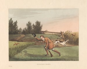 Rodaje: Lote de seis con portada y sobrecubierta impresa: Sporting Miseries, or Six Red Letter Days in the country de Robert Havell