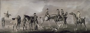 Tom Conolly de Castletown Cazando con sus Amigos, 1769 de Robert Healy