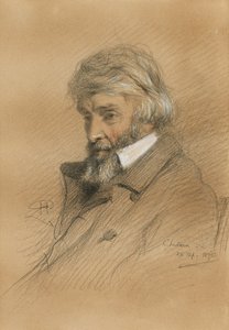 Retrato de Thomas Carlyle 1795-1881, 1875