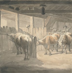 Un establo de vacas de Robert Hills