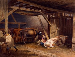 Cobertizo para vacas de Robert Hills