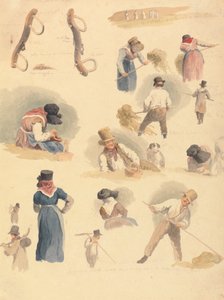 Estudios sobre las henificadoras de Robert Hills