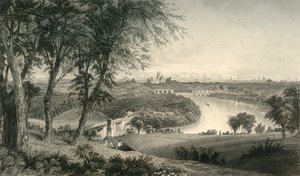 Filadelfia desde Belmont, West Park, 1874 de Robert Hinshelwood