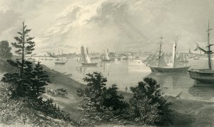 La Ciudad de Detroit, Desde la Costa de Canadá de Robert Hinshelwood
