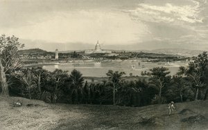 Washington desde Arlington Heights, 1874 de Robert Hinshelwood