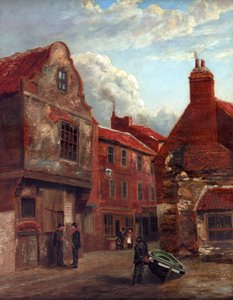 Old Shields, Wapping Street y Union Lane, 1896 de Robert Hodge