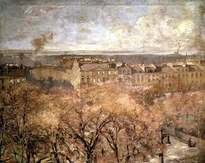 Heriot Row, Edimburgo (óleo sobre lienzo) de Robert Home