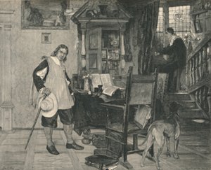 El Sr. Oliver Cromwell de Ely visita al Sr. John Milton de Robert Hoskin
