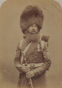 Sargento de color Macgregor, Guardia de Fusileros Escoceses de Robert Howlett