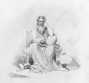 Ilustración para las Odas de Anacreonte