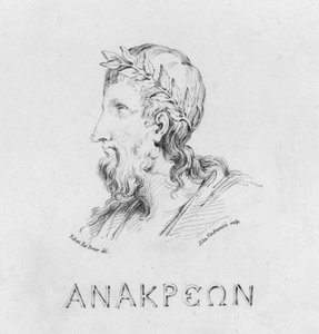 Retrato de Anacreonte de Robert Kerr (after) Porter