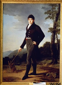 Retrato del conde Andrey Bezborodko. Pintura de Robert Lefevre (1756-1830) de Robert Lefevre