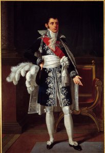 Retrato de Anne Jean Marie Rene Savary, Duque de Rovigo (1774 - 1833) Ministro de la Policía General de Robert Lefevre