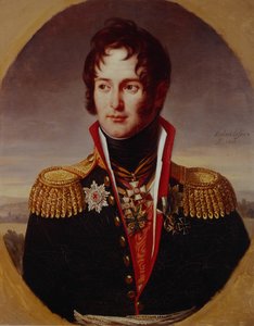 Retrato de Pyotr Alexandrovich Chicherin 1778-1848, 1814 de Robert Lefevre