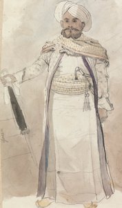 Dignatario de pie de Robert Mabon