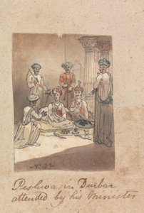 El Peshwa Maratha y sus ministros