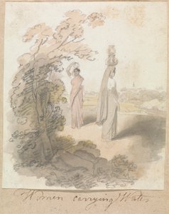 Mujeres cargando agua