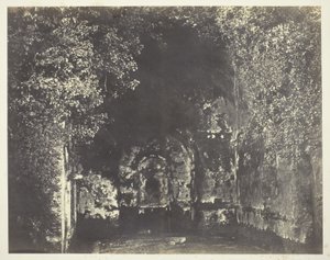 La gruta de Egeria, Roma de Robert MacPherson