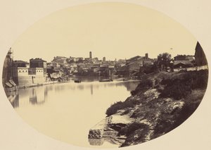 [Vista de Roma y el Tíber]