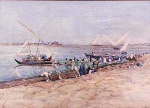 El Nilo cerca de El Cairo