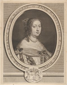 Ana de Austria, 1660 de Robert Nanteuil
