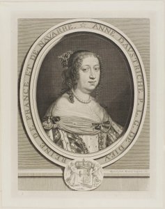Ana de Austria, Reina de Francia de Robert Nanteuil