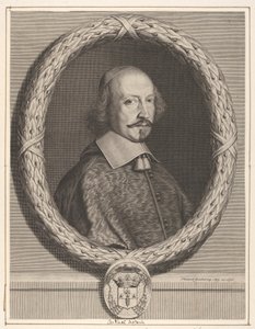 Cardenal Jules Mazarin, 1656 de Robert Nanteuil