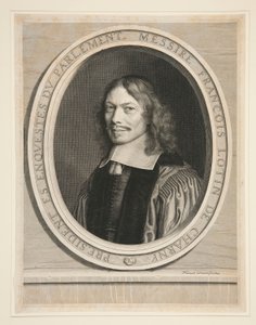 François Lotin de Charny (Presidente del Parlamento de París) de Robert Nanteuil