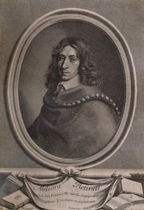 John Evelyn, escritor, jardinero y diarista inglés, c1650, 1894 de Robert Nanteuil
