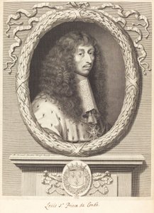 Luis II, Príncipe de Condé de Robert Nanteuil