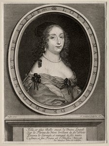 Marie Louise de Gonzague, Reina de Polonia, 1653 de Robert Nanteuil
