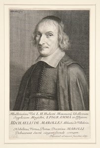 Miguel de Marolles (1600-1681) de Robert Nanteuil