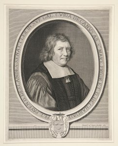 Pierre Payen-Deslandes, Decano de los Consejeros Clérigos del Parlamento de París, Abb? de San Martín y Prior de Caridad? (¿Decano de los Consejeros-Empleados del Parlamento de París, Abad de Saint-Martin y Prior de La Charit?) de Robert Nanteuil