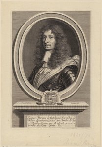 Retrato de Jacques II de Castelnau, mariscal de Francia de Robert Nanteuil