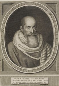 Retrato de Edouard Molé de Robert Nanteuil
