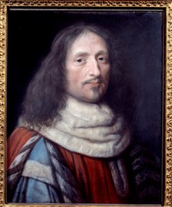 Retrato de Guillaume de Lamoignon (1617-1677) Primer Presidente del Parlamento de París de Robert Nanteuil