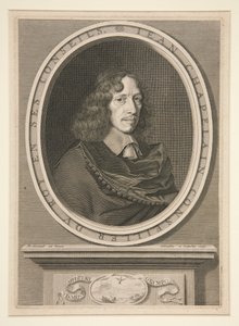 Retrato de Jean Chapelain, consejero del rey de Robert Nanteuil