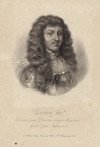 Retrato del rey Luis XIV de Robert Nanteuil