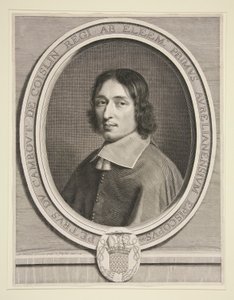 Retrato del cardenal de Coislin de Robert Nanteuil